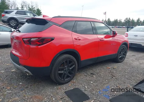 2020 Chevrolet Blazer Awd 3Lt из США, поврежденный, VIN 3GNKBJRSXLS592606